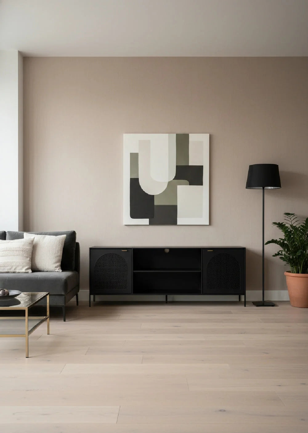 Luxury Modern Arched Metal Cabinet European Style for Villa