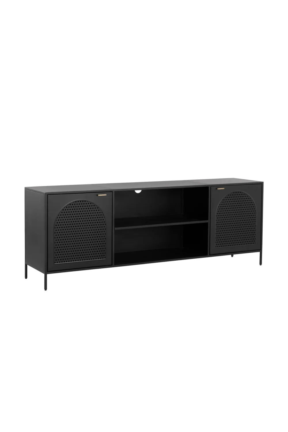 Luxury Modern Arched Metal Cabinet European Style for Villa