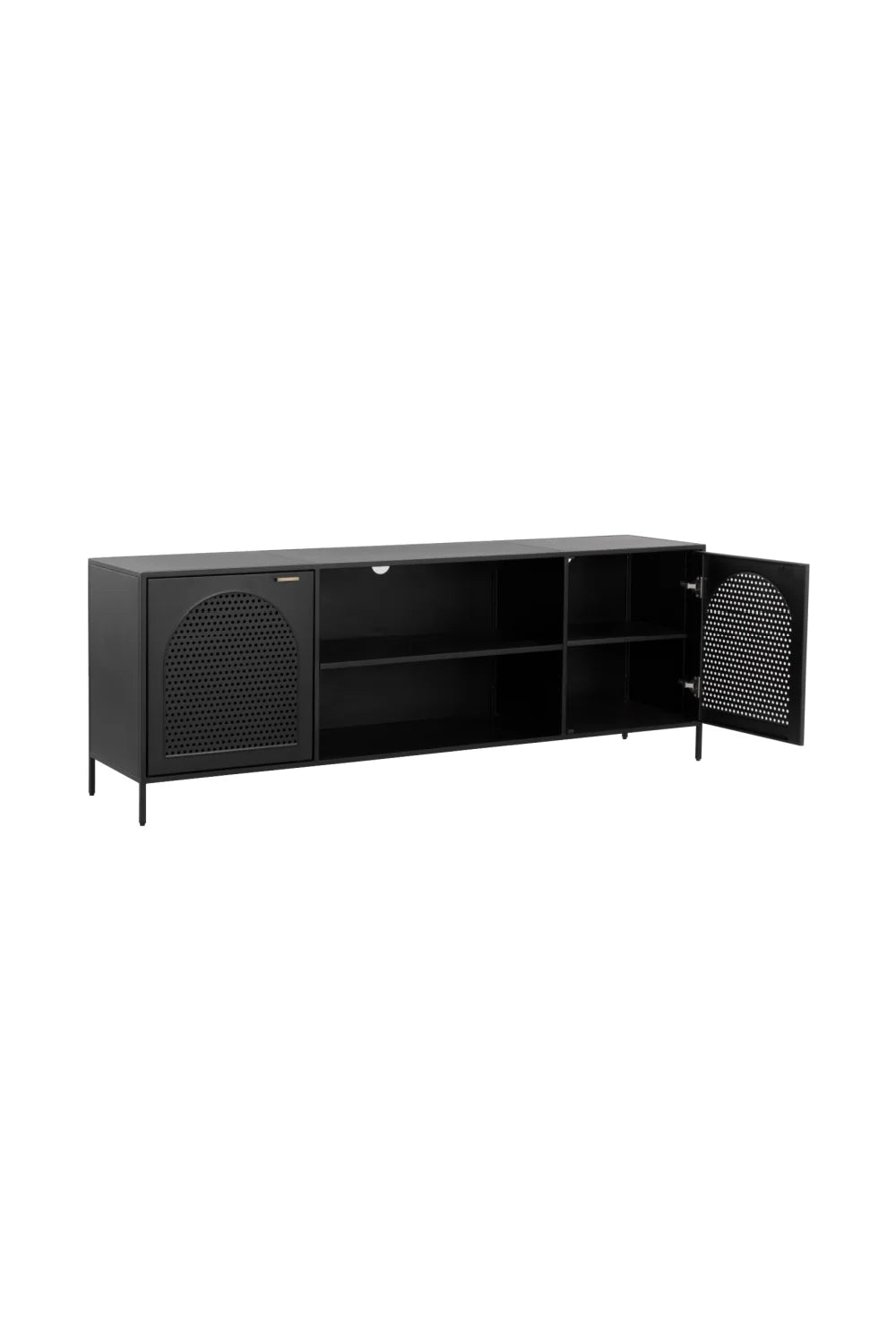 Luxury Modern Arched Metal Cabinet European Style for Villa