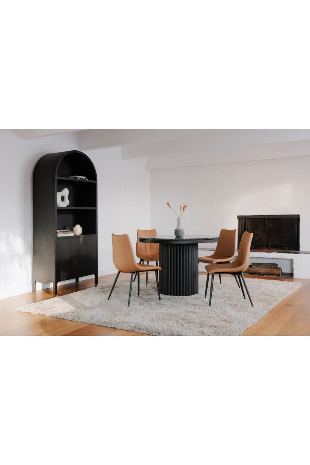 Luxury Modern Arched Storage Cabinet European Style for Villa
