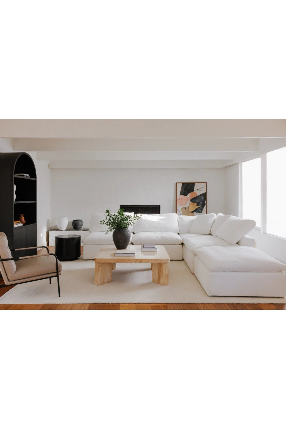 Luxury Modern Arched Storage Cabinet European Style for Villa