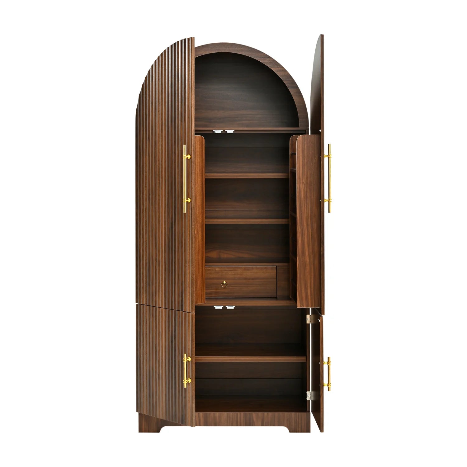Luxury Modern Arched Storage Cabinet European Style for Villa