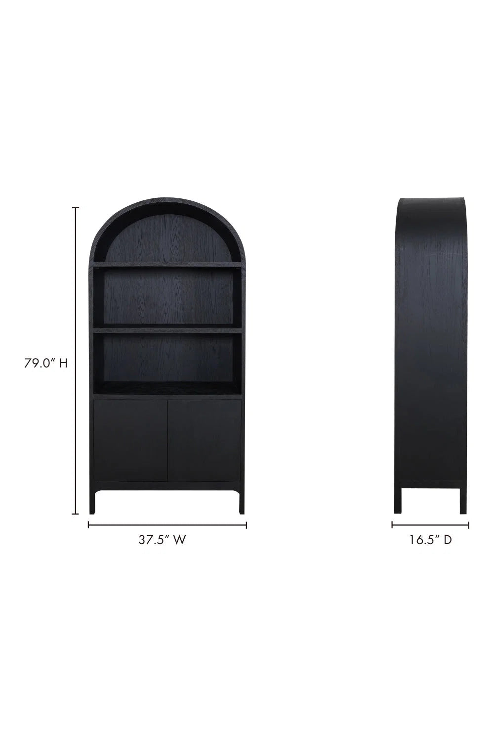 Luxury Modern Arched Storage Cabinet European Style for Villa