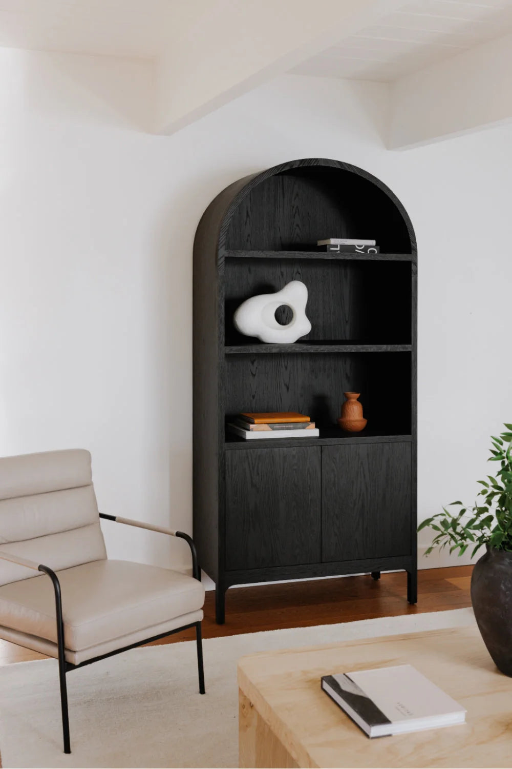Luxury Modern Arched Storage Cabinet European Style for Villa