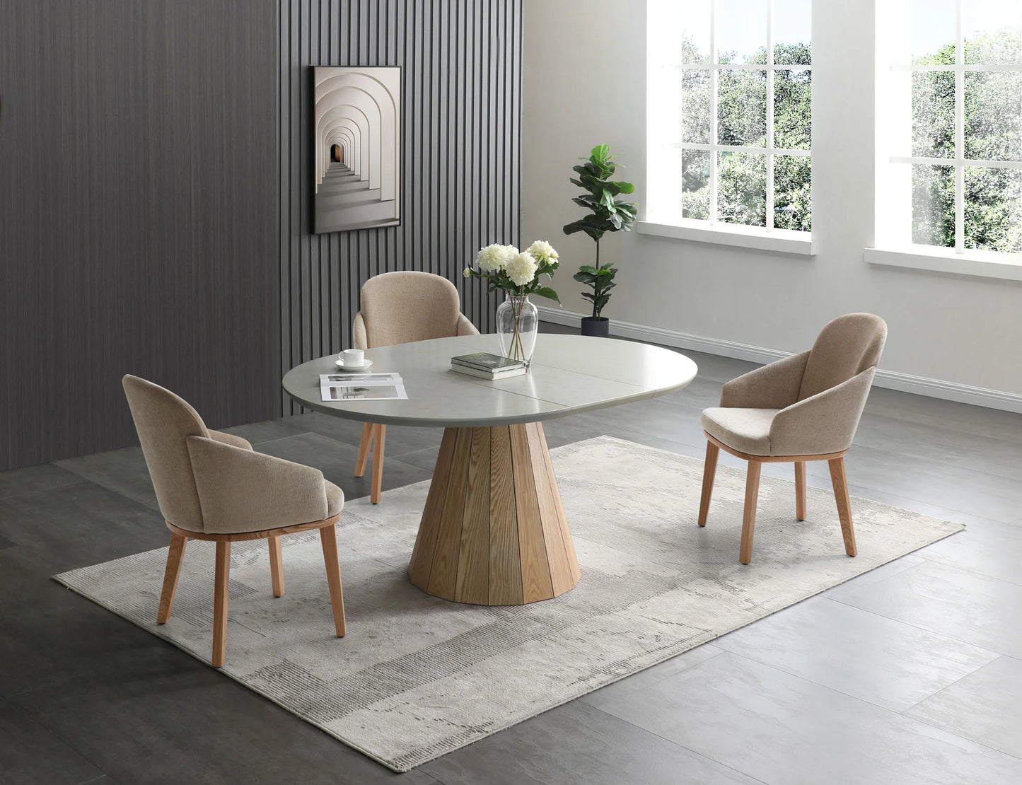 Luxury Modern Arista Dining Chair European Style for Villa