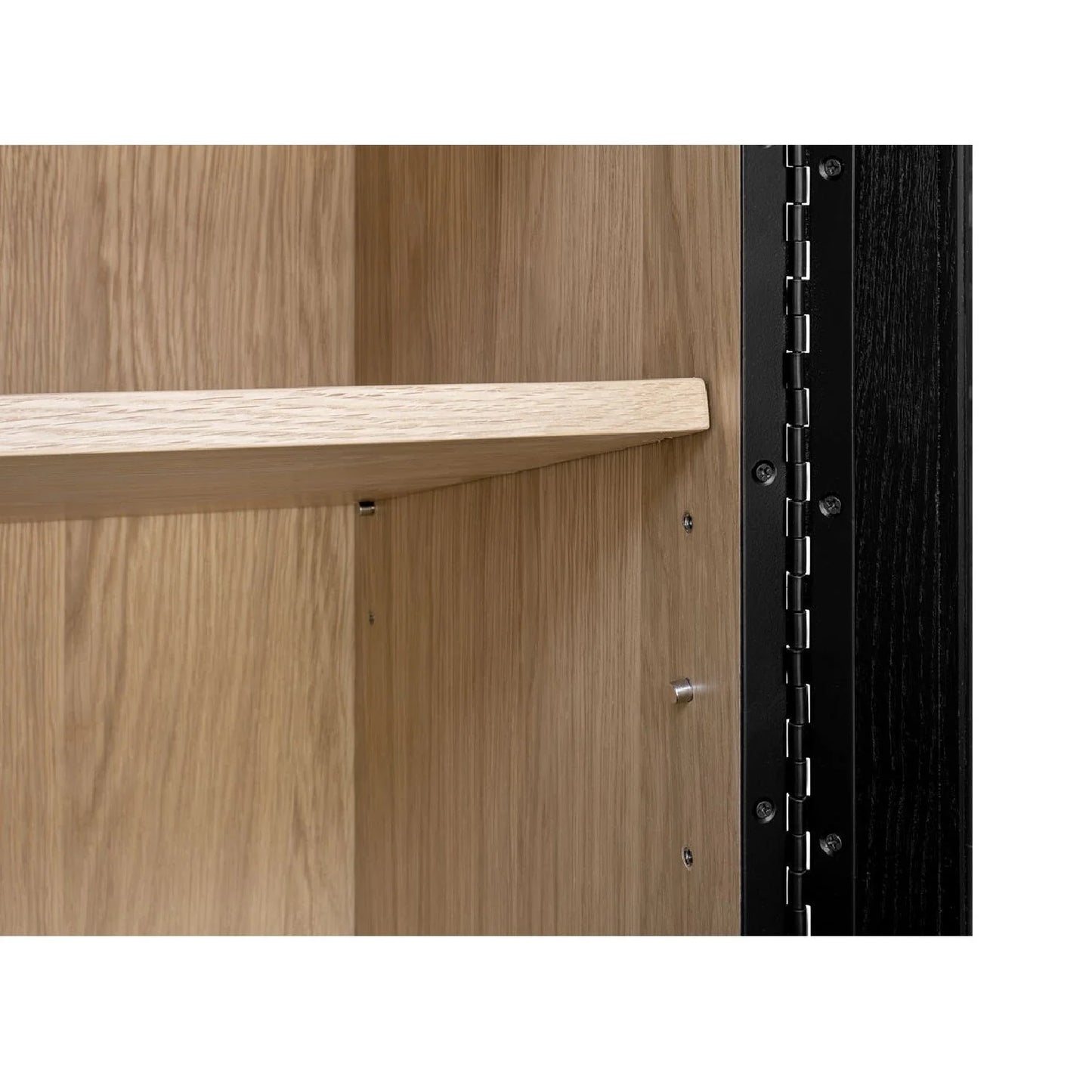 Luxury Modern Ash Wood Tall Cabinet European Style for Villa