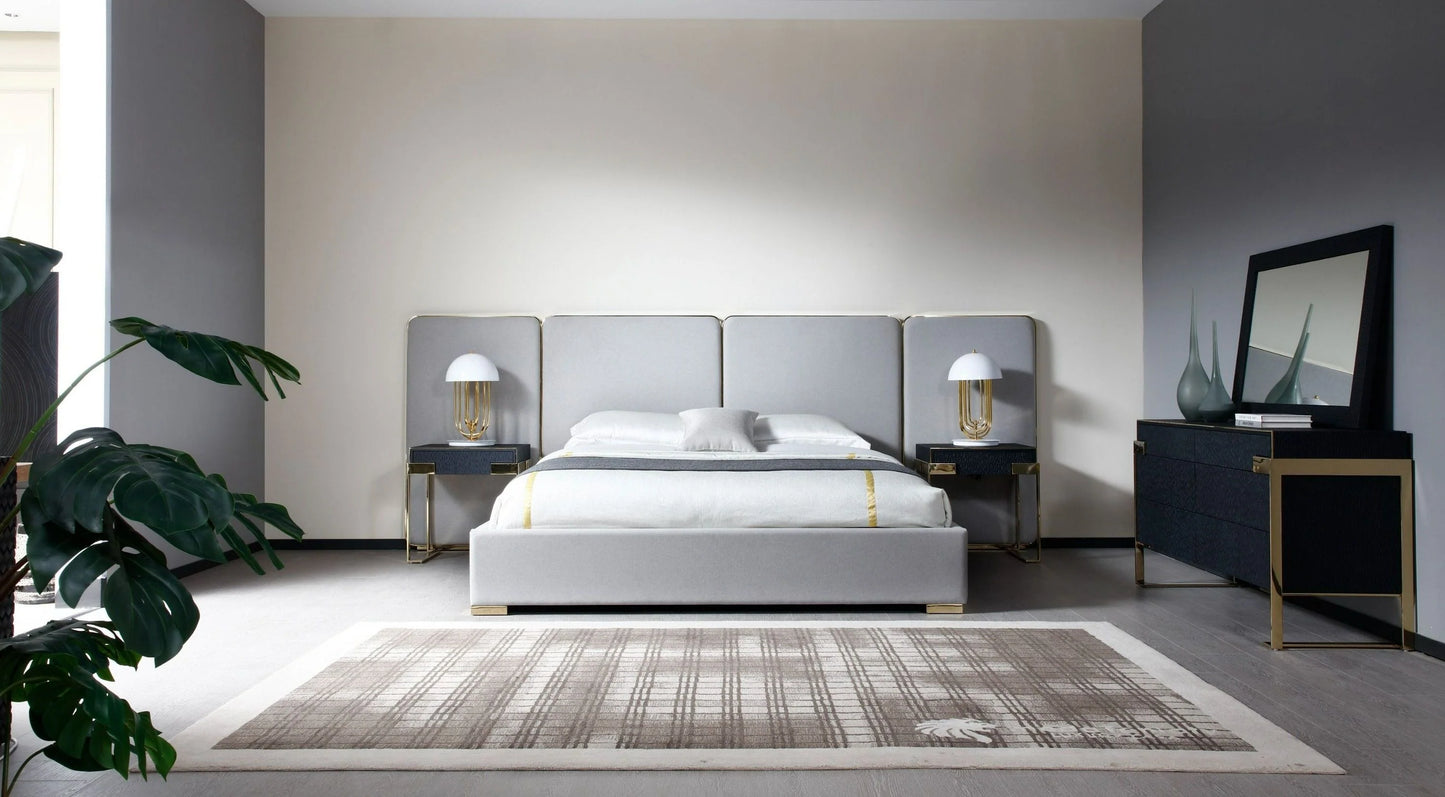 Luxury Modern Athena Bedroom Set European Style for Villa