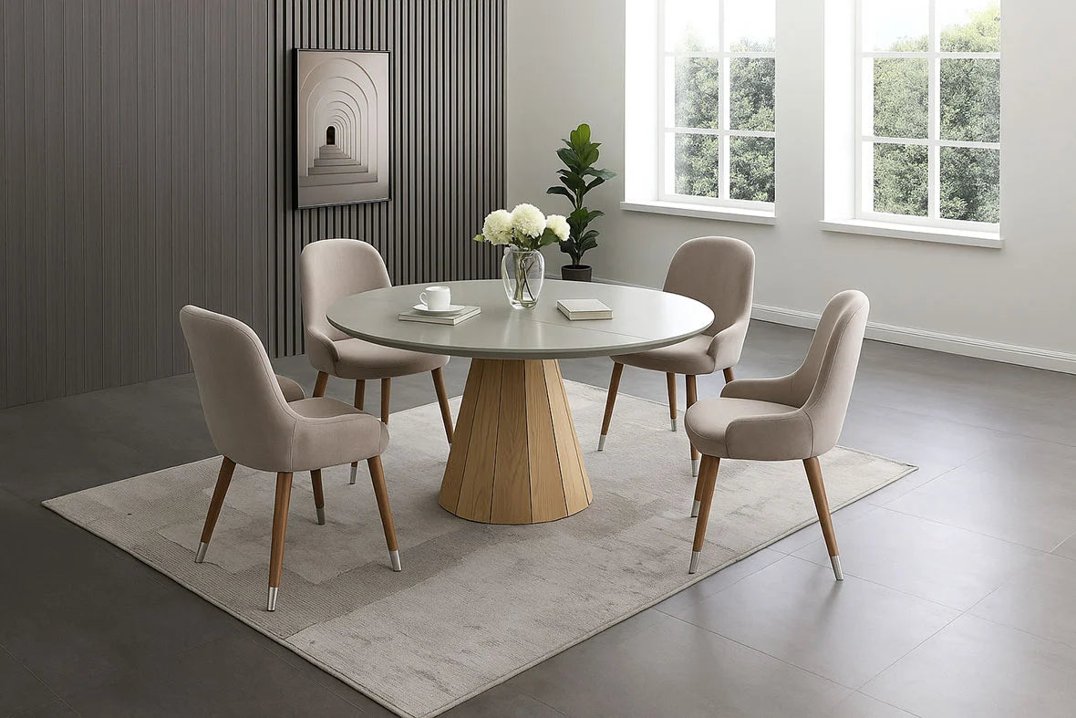 Luxury Modern Atlanta Dining Table European Style for Villa
