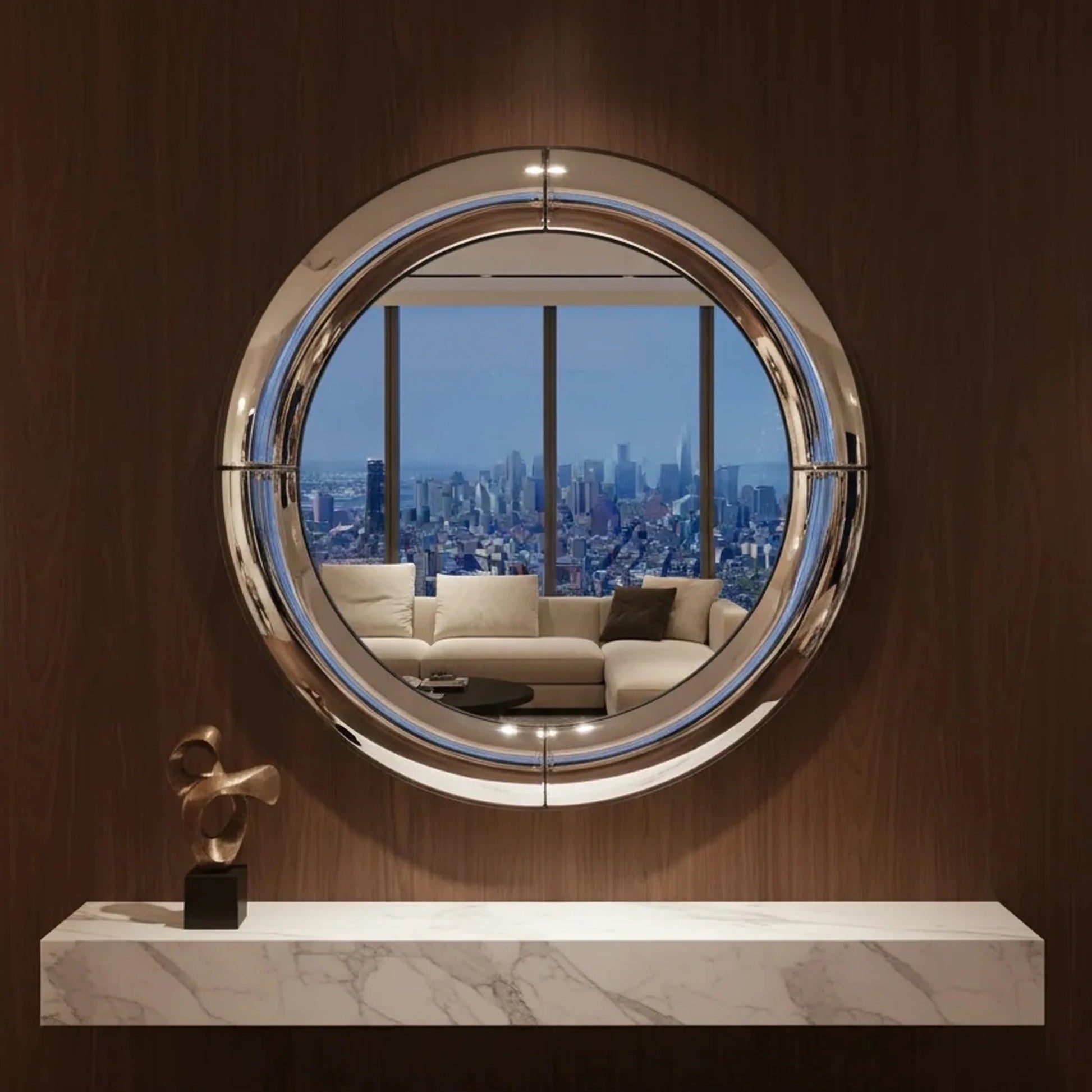 Luxury Modern Atlas Mirror European Style for Villa