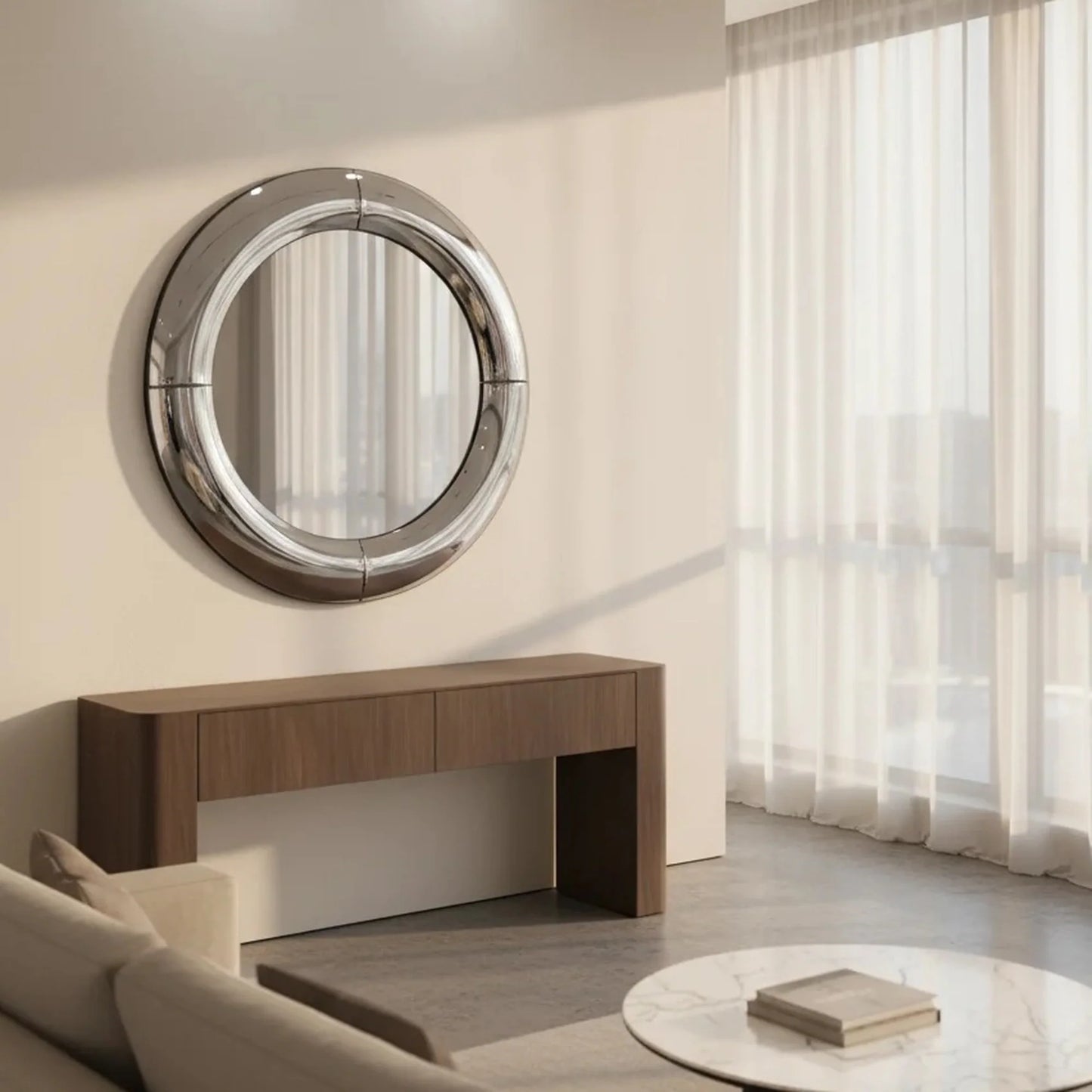Luxury Modern Atlas Mirror European Style for Villa