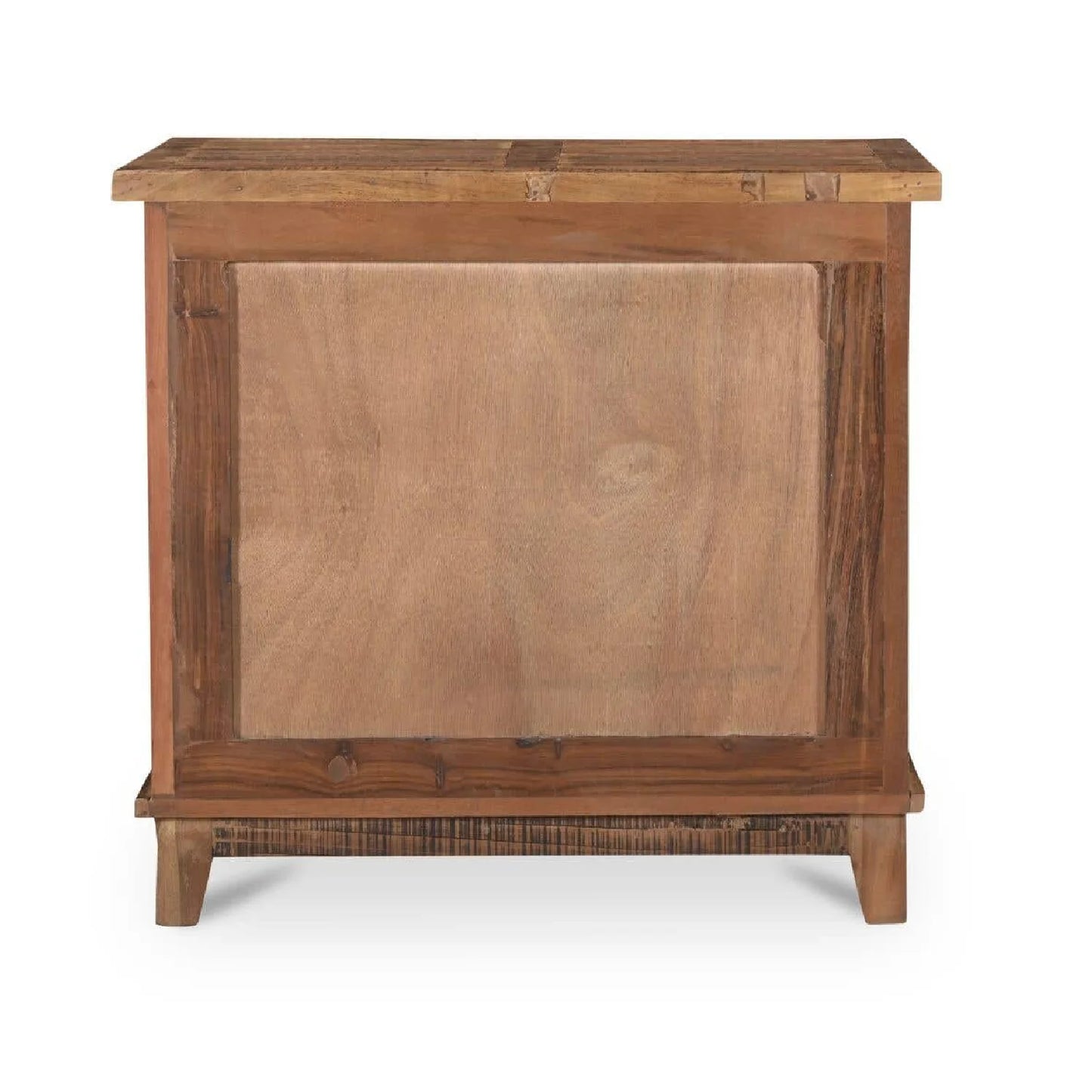 Luxury Modern Augusta Veneer Nightstand European Style for Villa