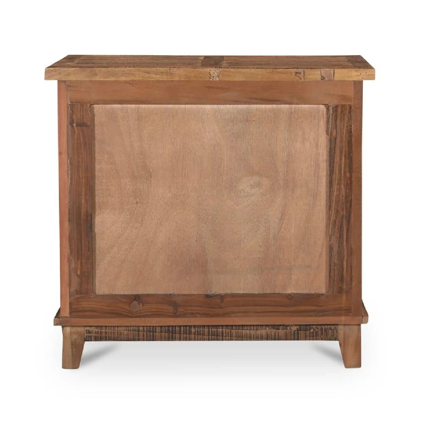 Luxury Modern Augusta Veneer Nightstand European Style for Villa