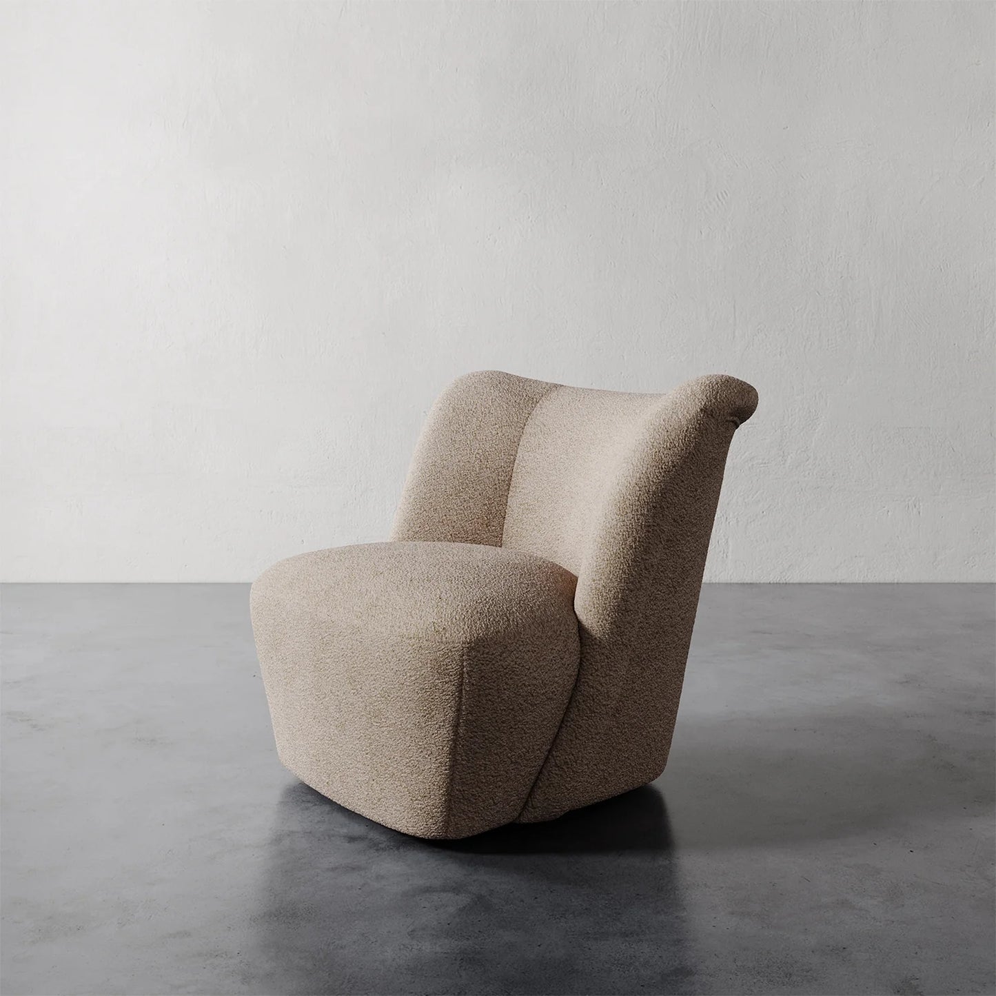 Luxury Modern Aurélie Swivel Chair European Style for Villa