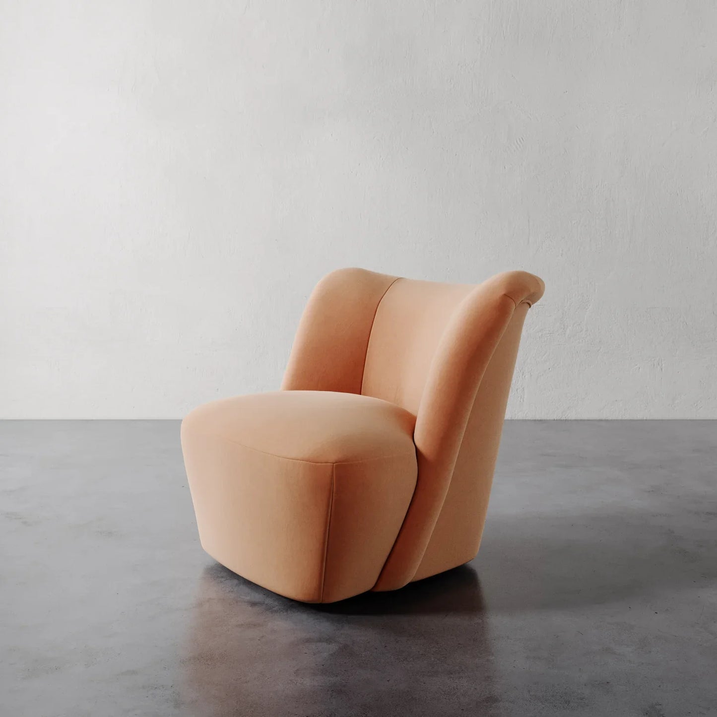 Luxury Modern Aurélie Swivel Chair European Style for Villa