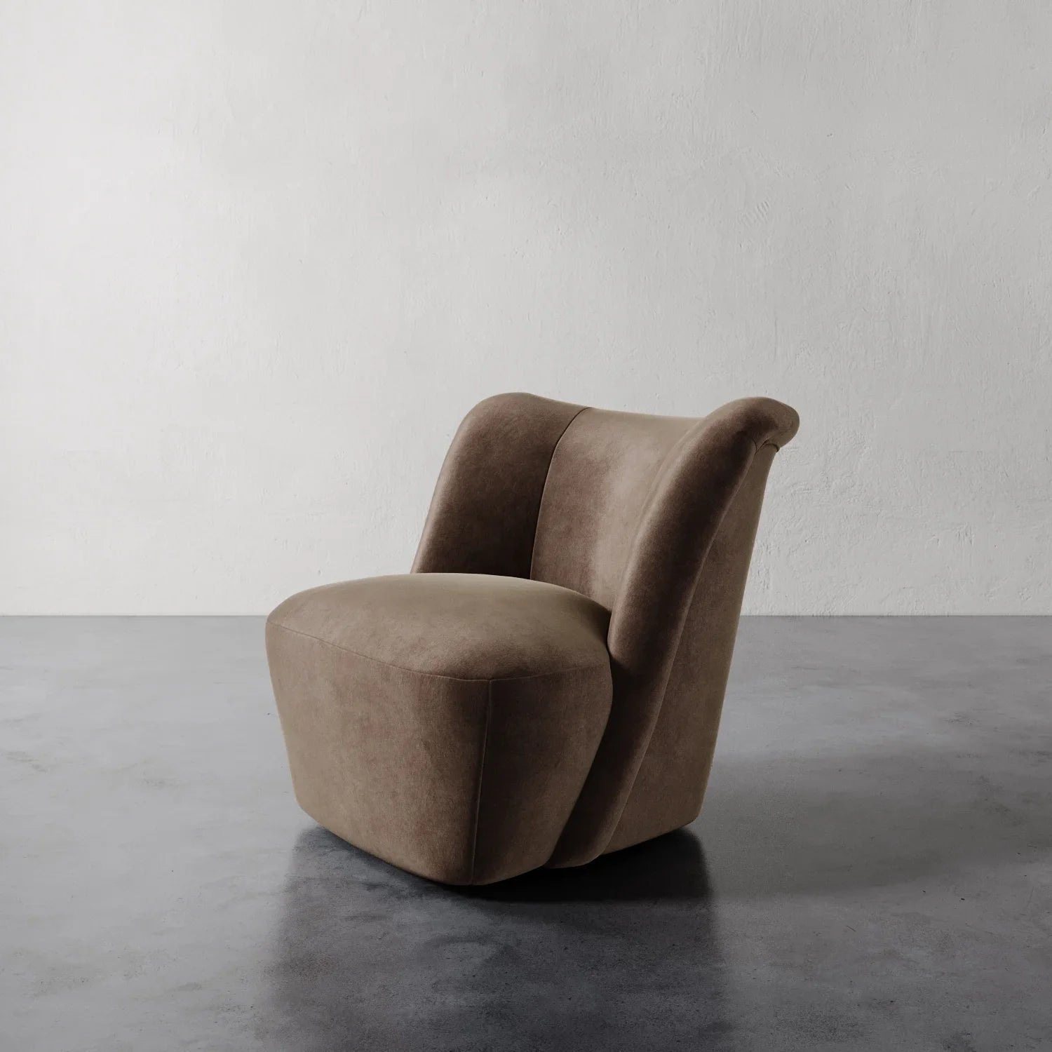 Luxury Modern Aurélie Swivel Chair European Style for Villa