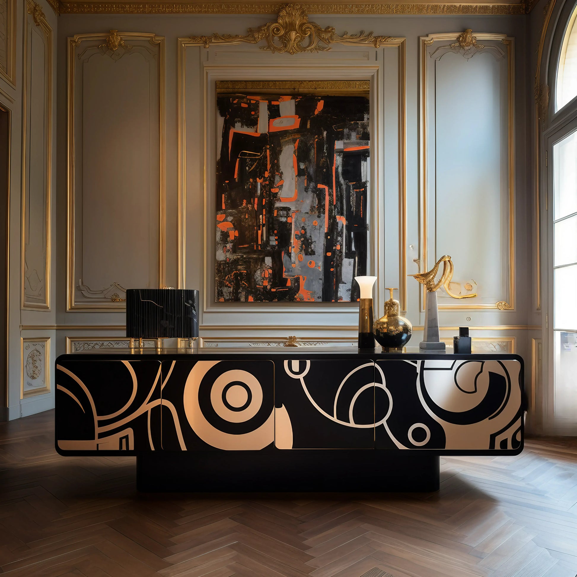 Luxury Modern Aurex Console European Style for Villa