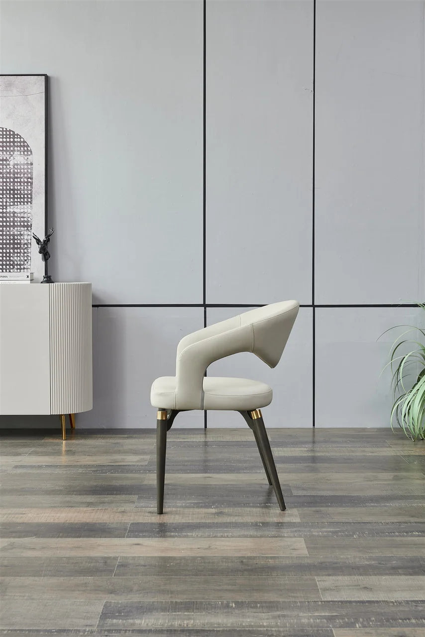 Luxury Modern Ava Dining Chair European Style for Villa