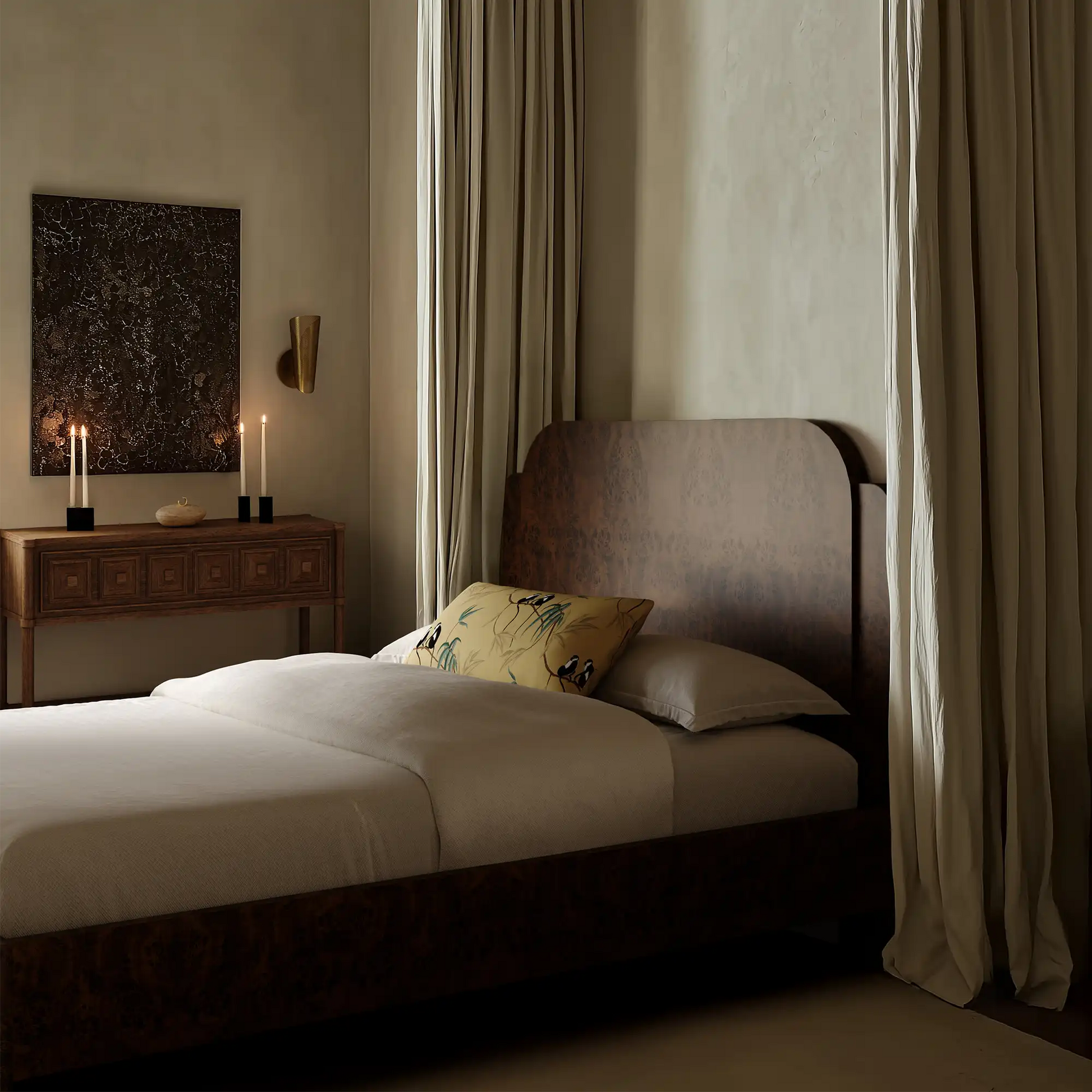 Luxury Modern Avenir Bed European Style for Villa
