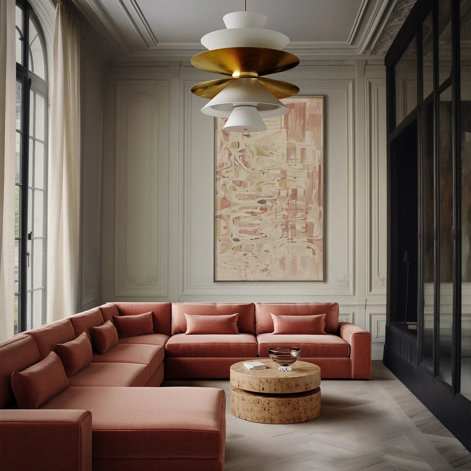 Luxury Modern Avenir Coffee Table European Style for Villa