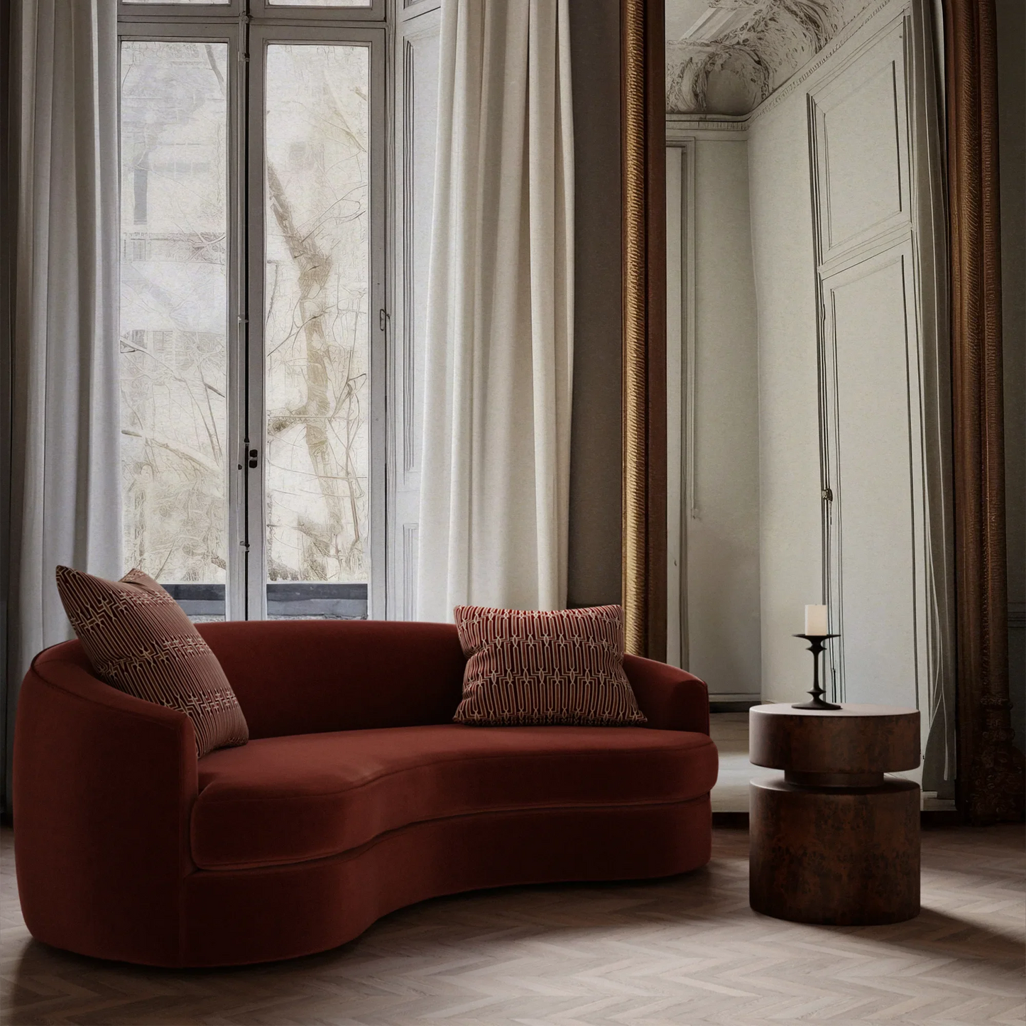 Luxury Modern Avenir Side Table European Style for Villa