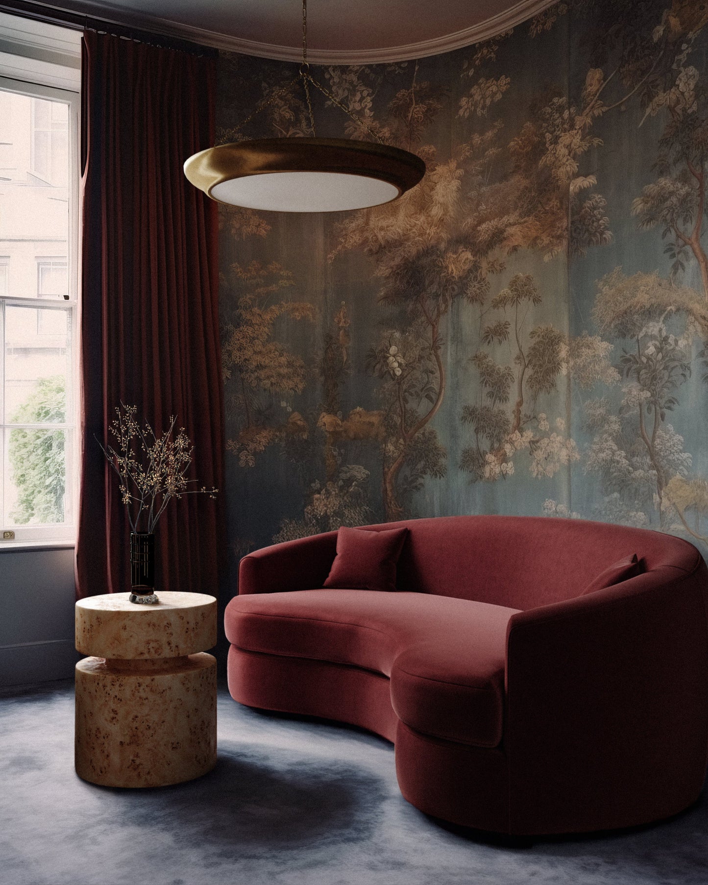 Luxury Modern Avenir Side Table European Style for Villa