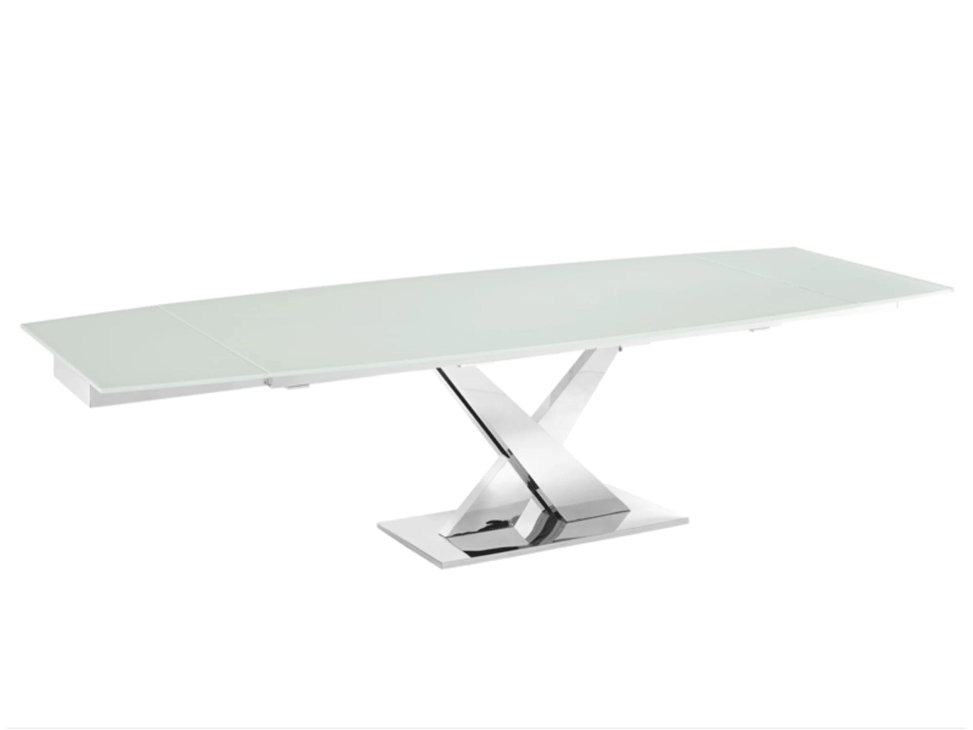Luxury Modern Axe Extendable Dining Table European Style for Villa