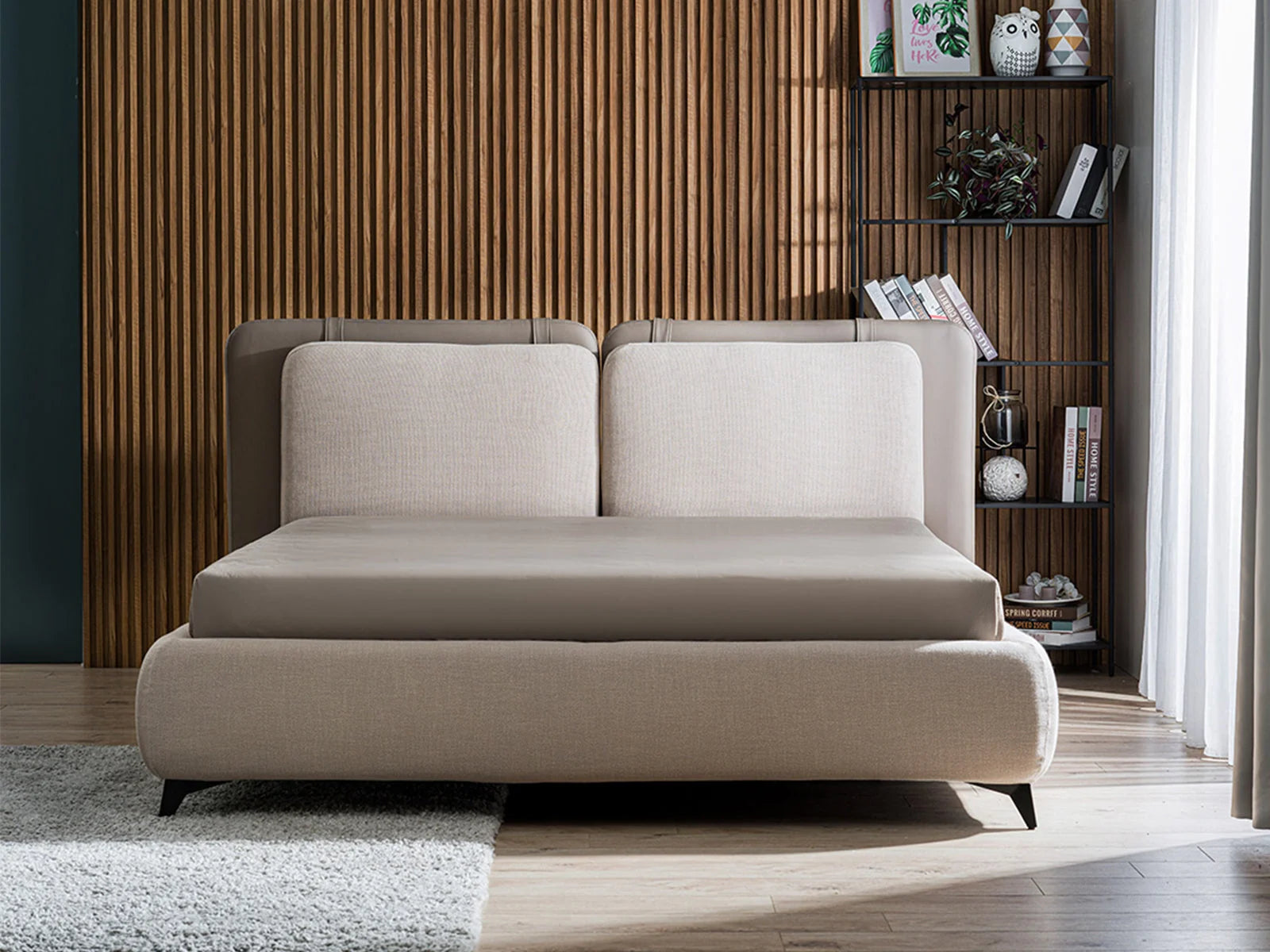 Luxury Modern Aya King Bed European Style for Villa