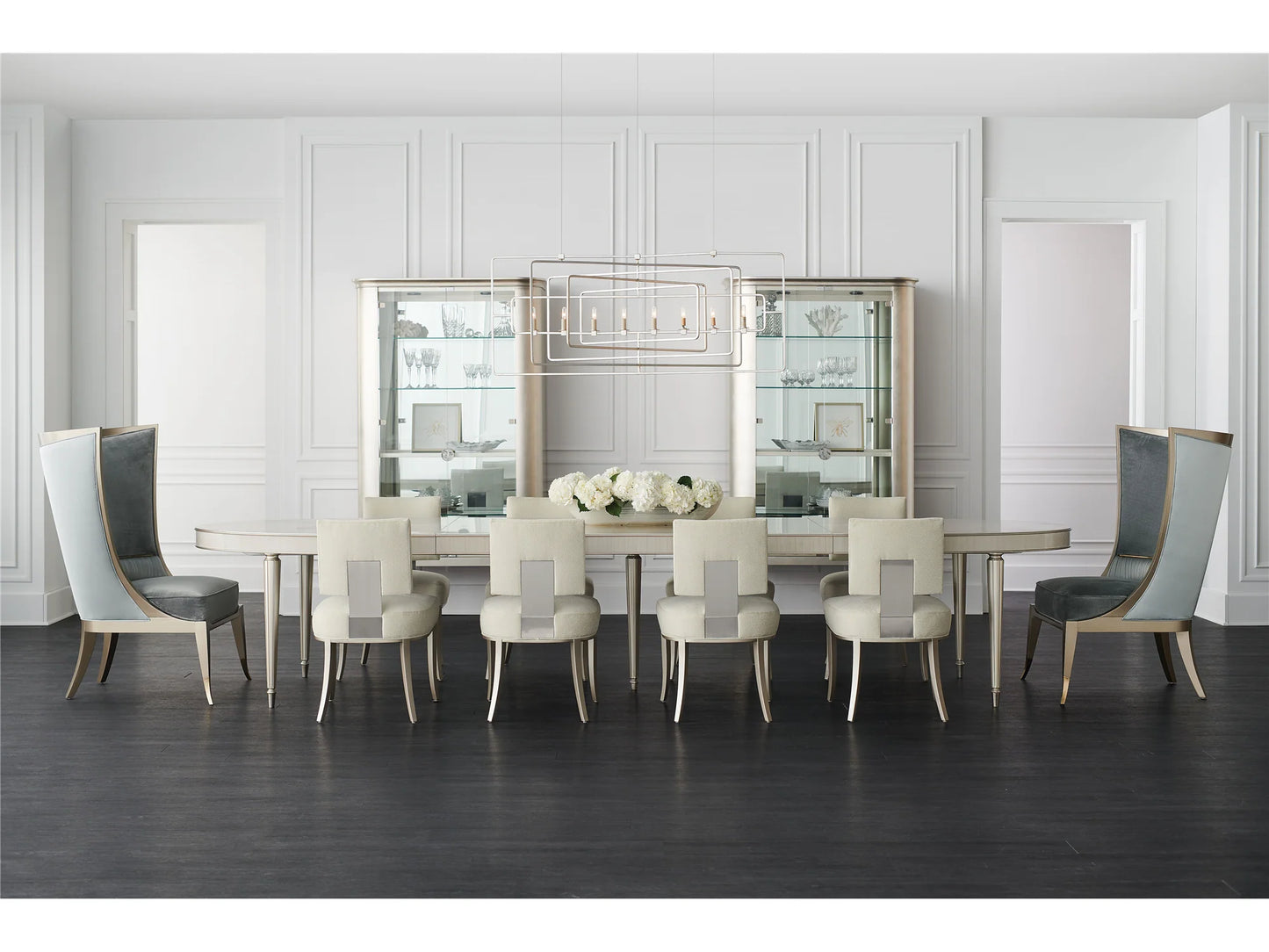Luxury Modern Babs Dining Chair European Style for Villa