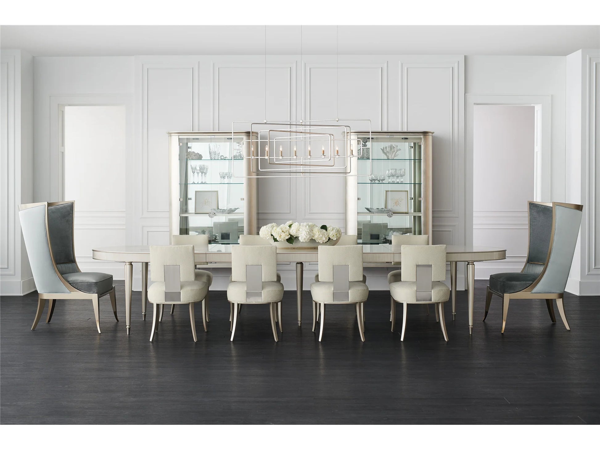 Luxury Modern Babs Dining Chair European Style for Villa