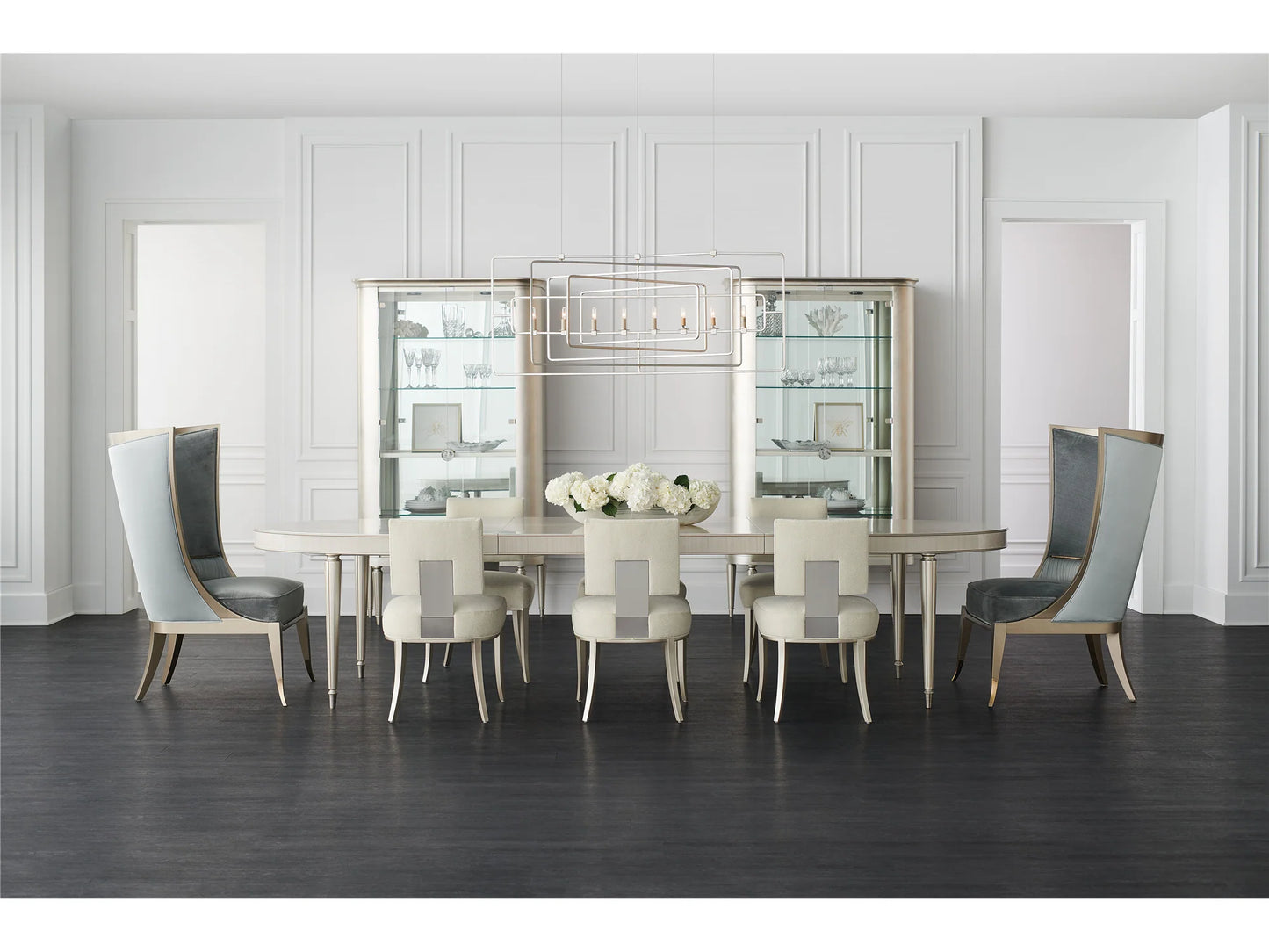 Luxury Modern Babs Dining Chair European Style for Villa