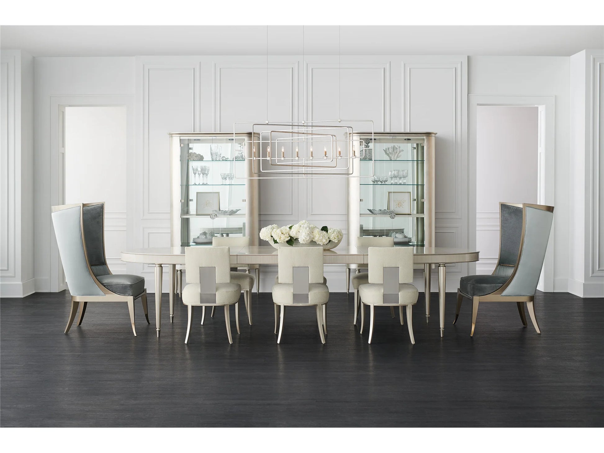 Luxury Modern Babs Dining Chair European Style for Villa
