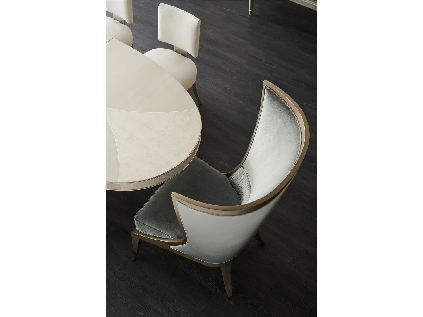 Luxury Modern Babs Dining Chair European Style for Villa