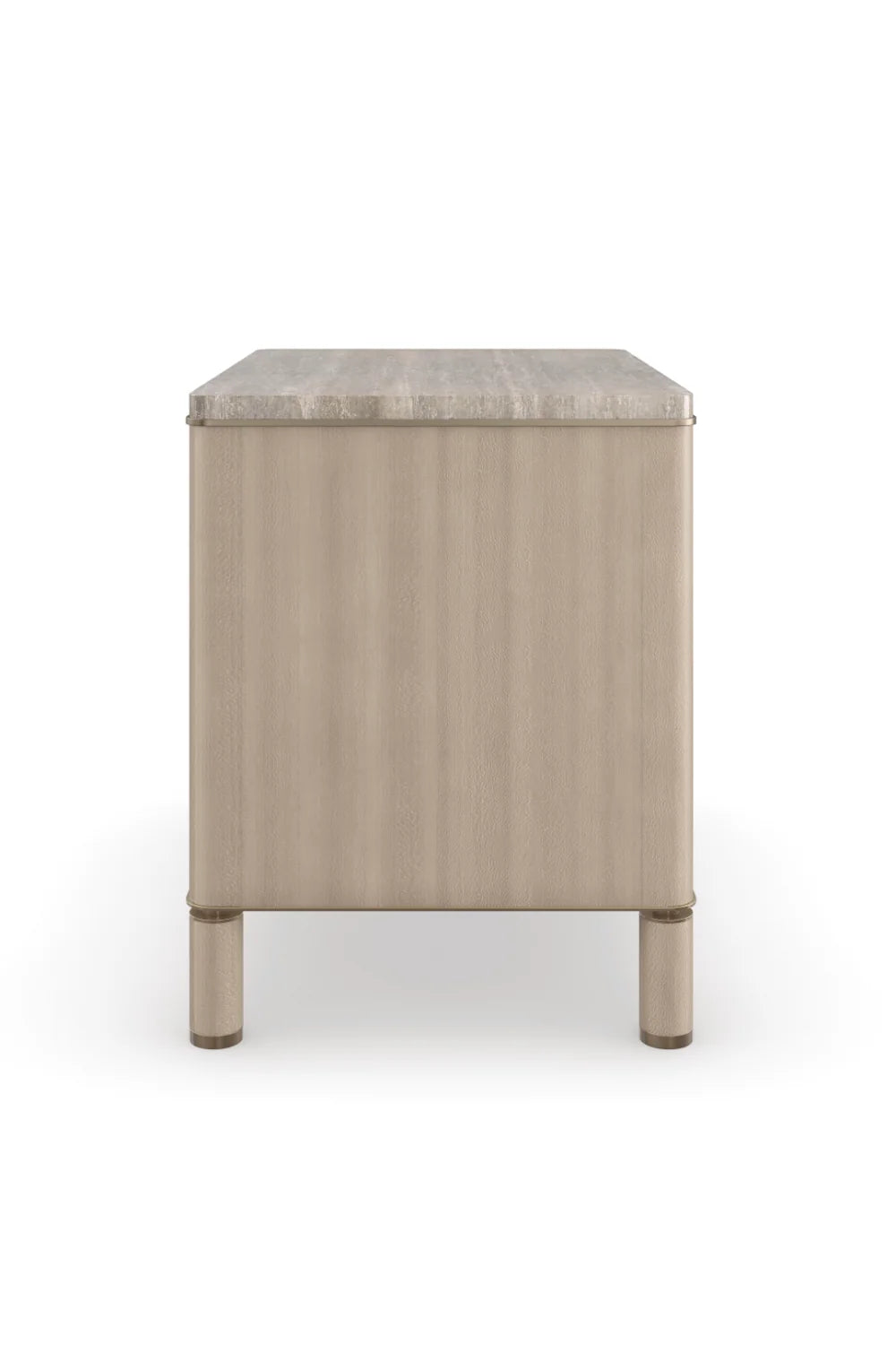 Luxury Modern Balance 3-Drawer Nightstand European Style for Villa