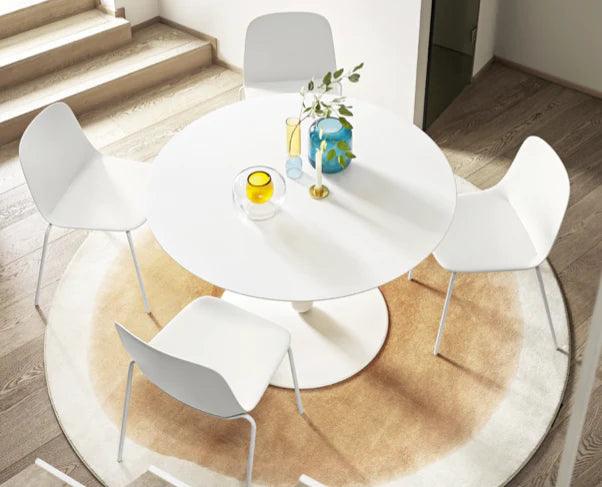 Luxury Modern Balance Dining Table European Style for Villa