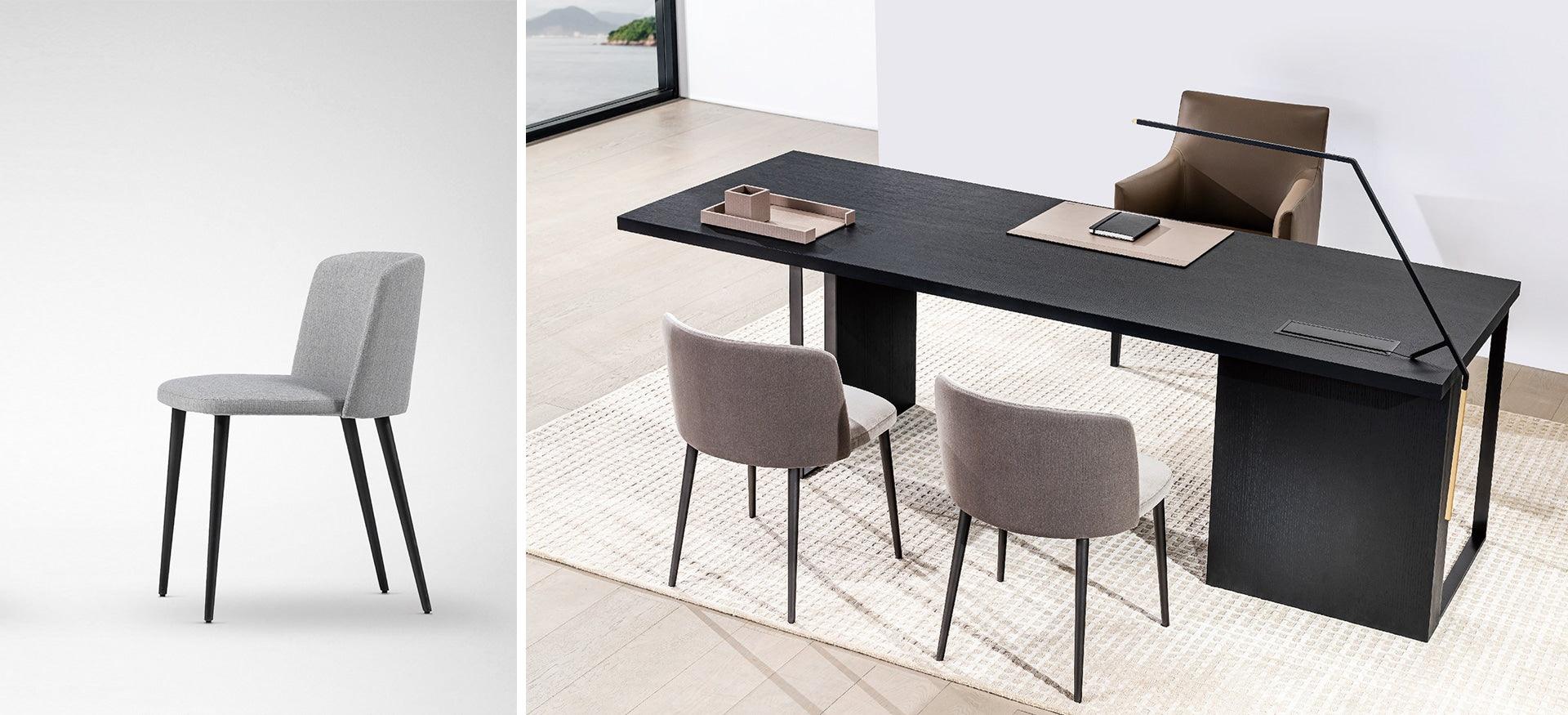 Luxury Modern Ballet Dining Chair European Style for Villa
