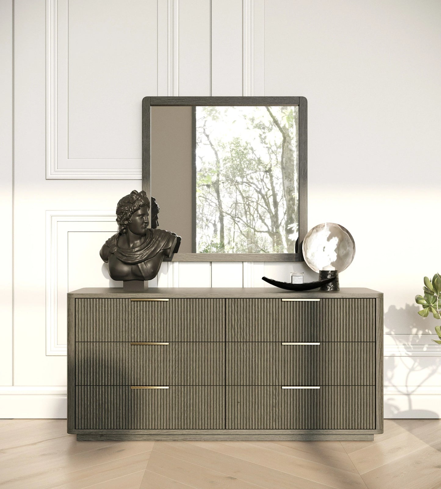 Luxury Modern Barbara Bedroom Set European Style for Villa