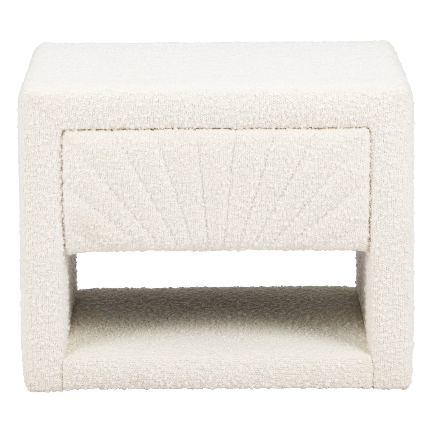 Luxury Modern Barris 1-Drawer Nightstand European Style for Villa