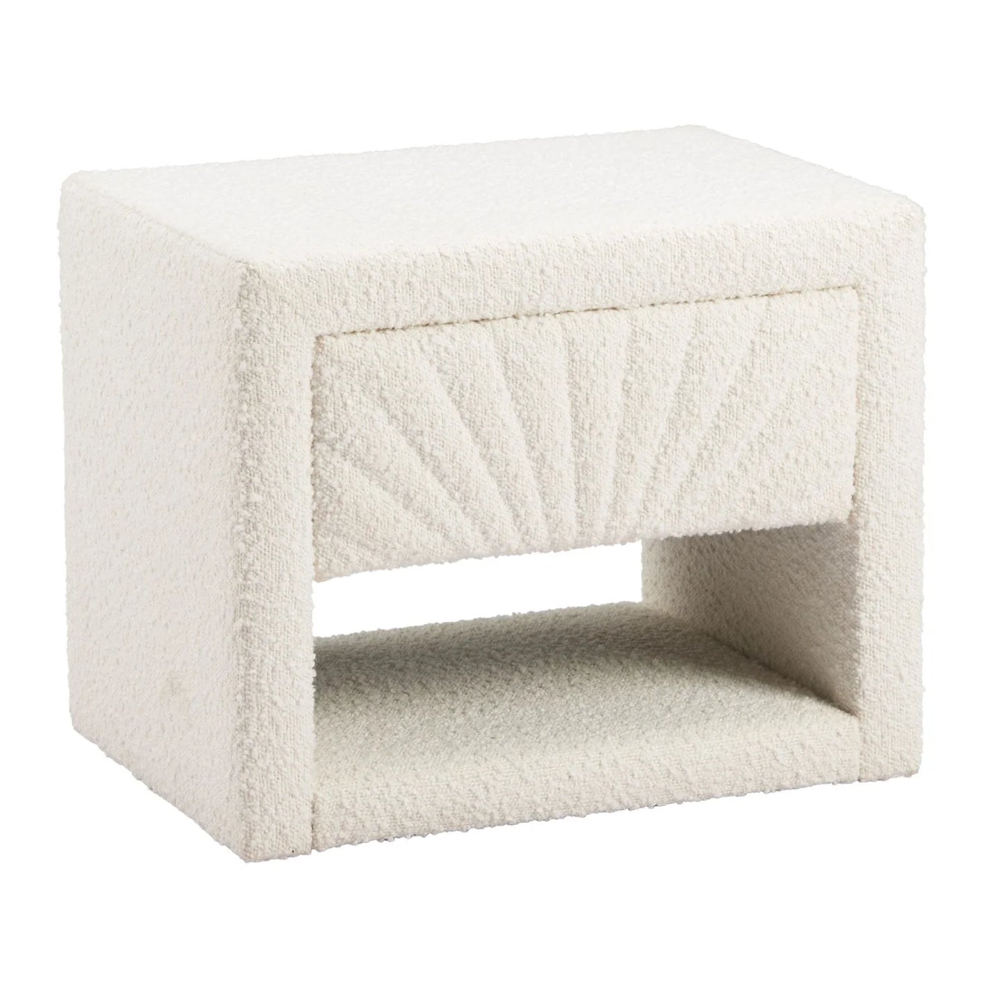 Luxury Modern Barris 1-Drawer Nightstand European Style for Villa