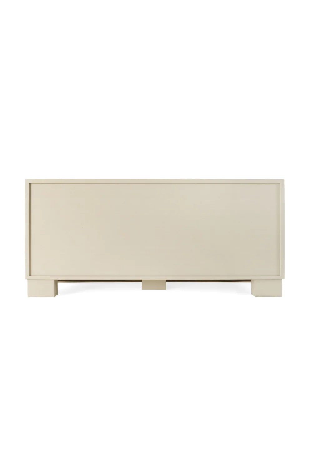 Luxury Modern Beige Shagreen 6-Drawer Dresser European Style for Villa
