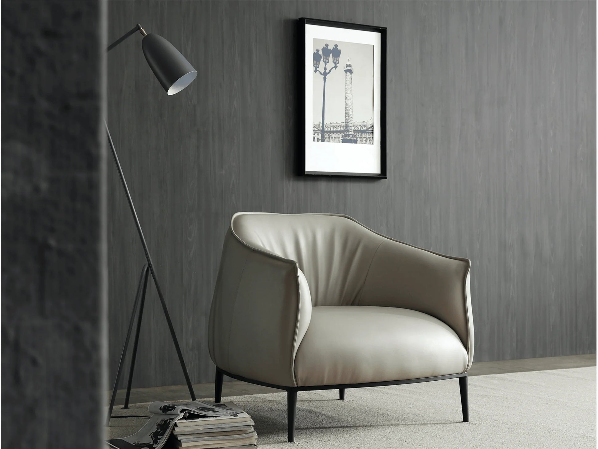 Luxury Modern Ben Accent Chair European Style for Villa