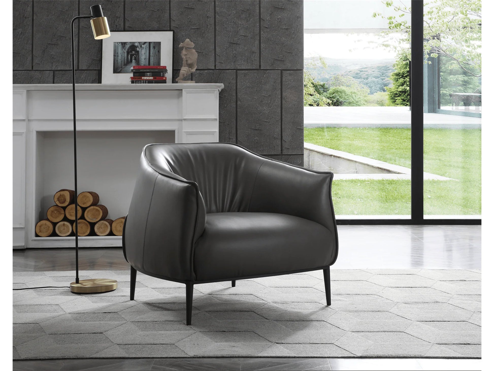 Luxury Modern Ben Accent Chair European Style for Villa
