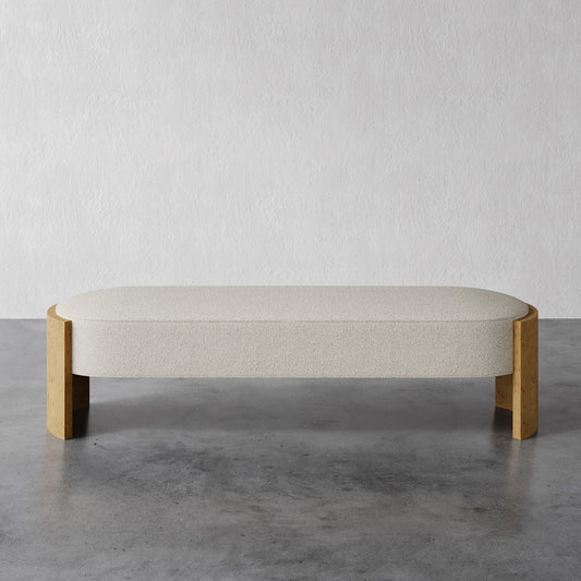 Luxury Modern Benoit Bench European Style for Villa