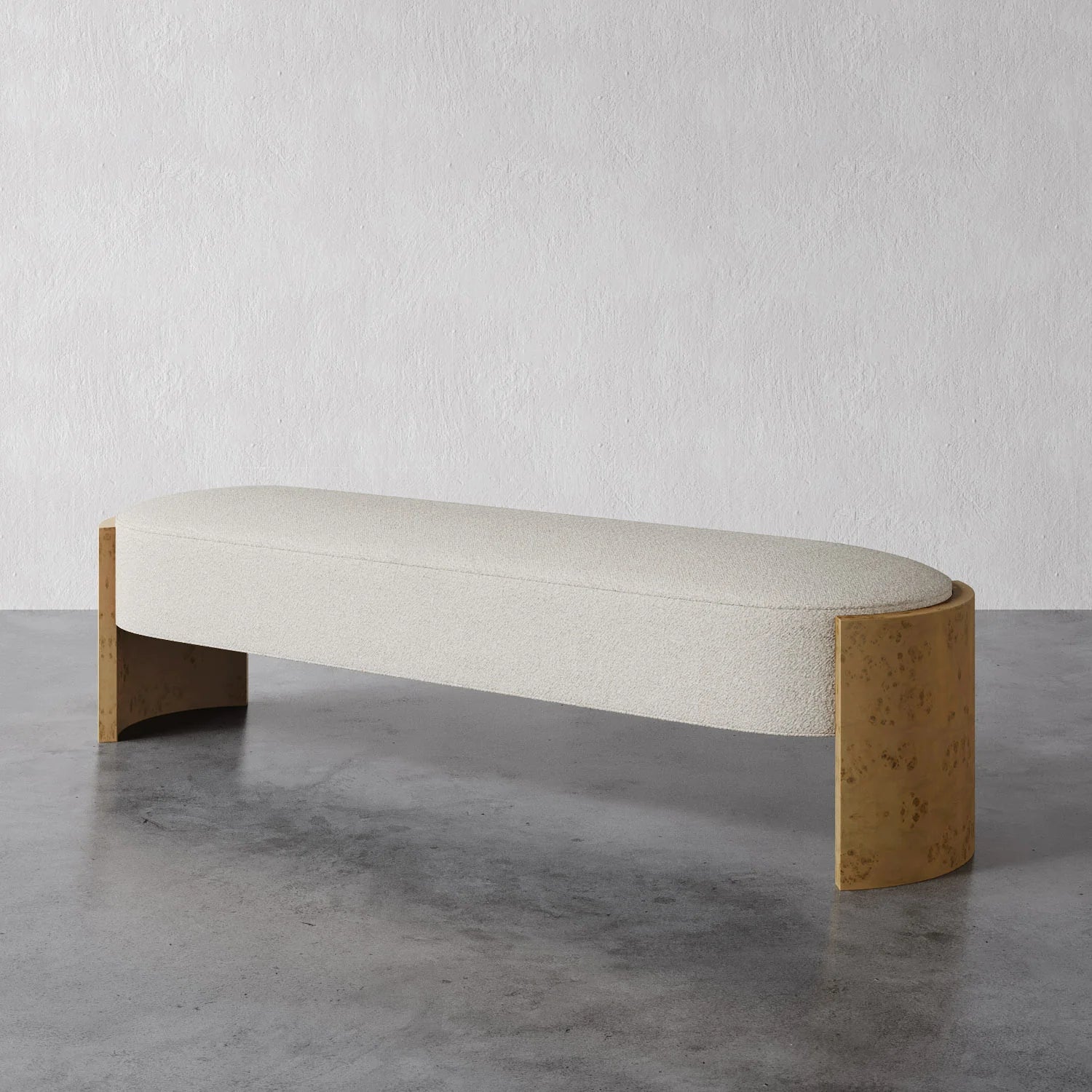 Luxury Modern Benoit Bench European Style for Villa