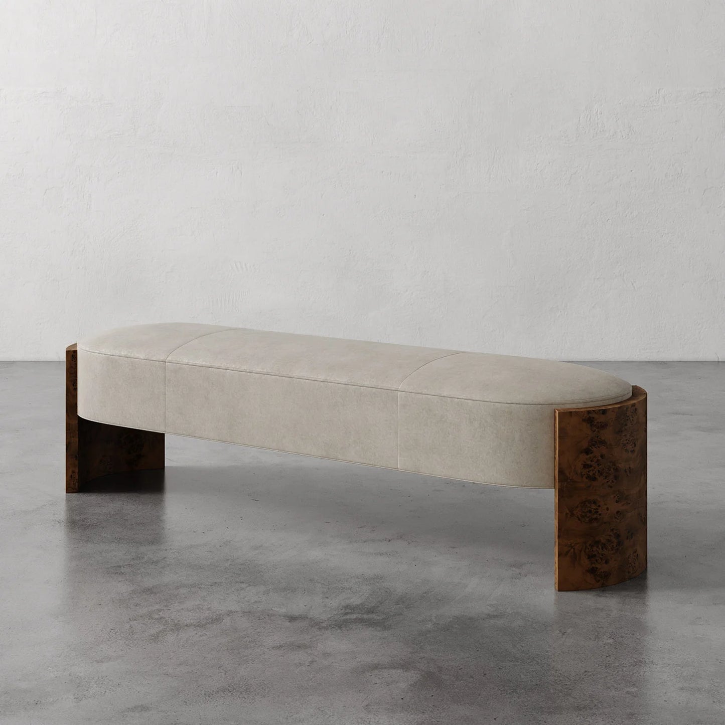 Luxury Modern Benoit Bench European Style for Villa