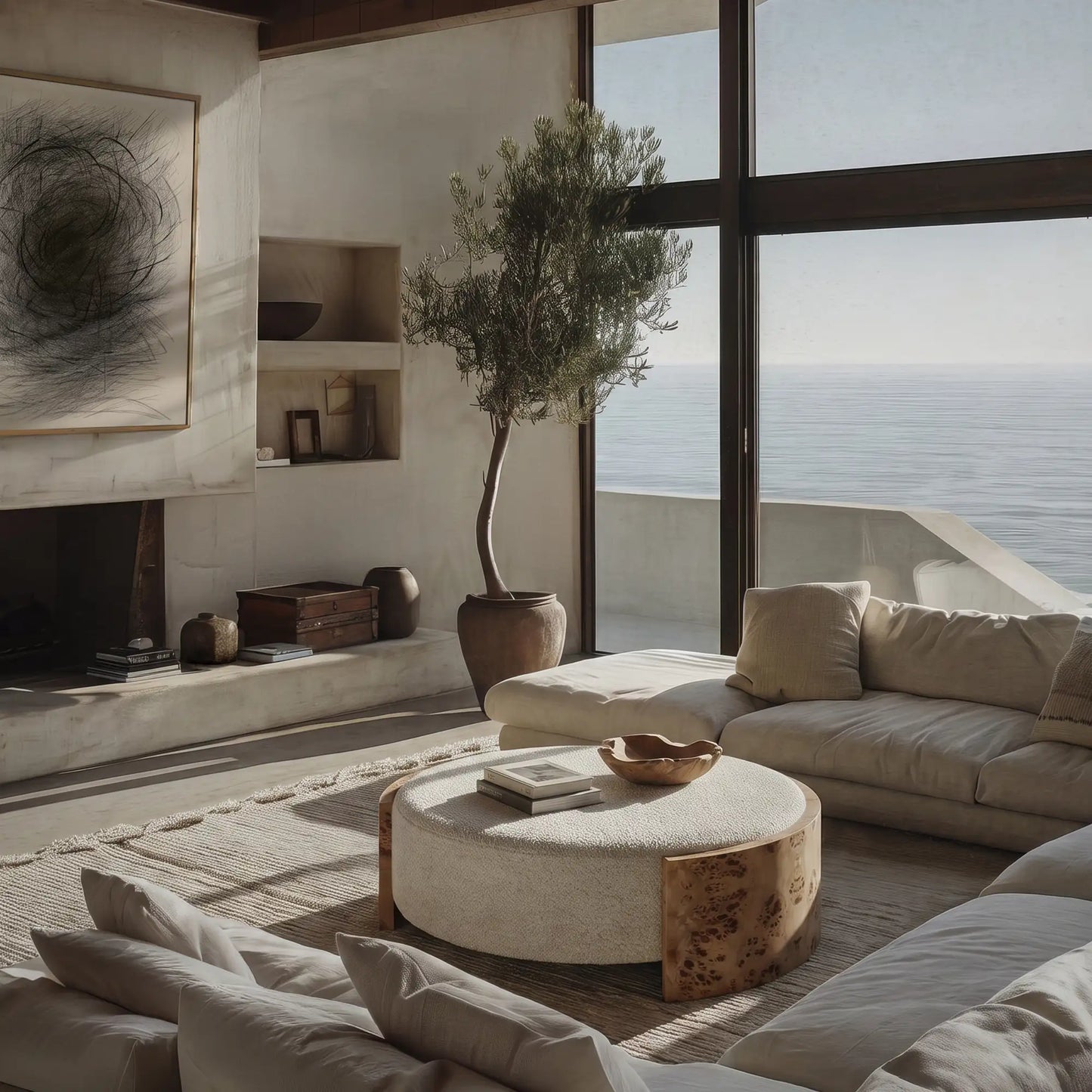 Luxury Modern Benoit Coffee Table European Style for Villa