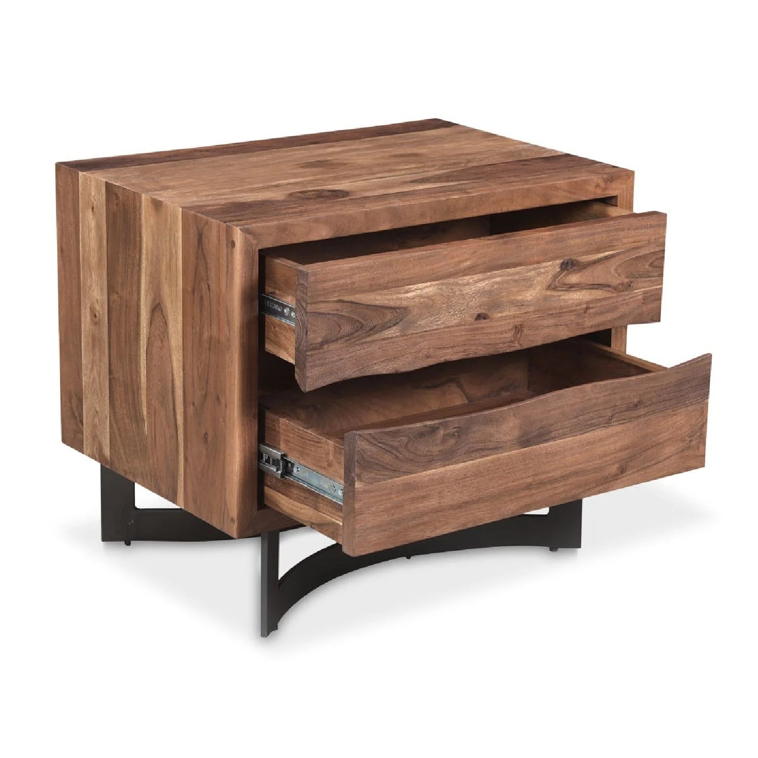 Luxury Modern Bent Nightstand European Style for Villa