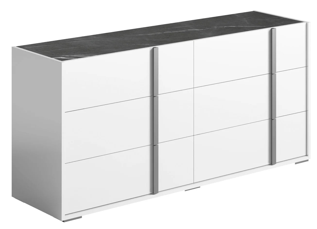 Luxury Modern Bianca Bedroom Set European Style for Villa