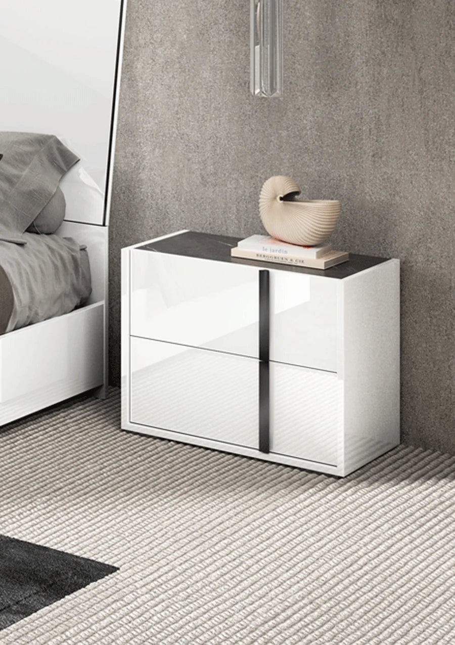 Luxury Modern Bianca Bedroom Set European Style for Villa