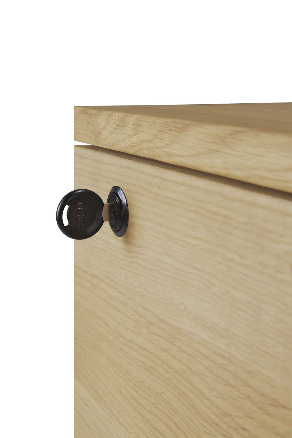 Luxury Modern Billy Solid Oak 3-Drawer Unit European Style for Villa