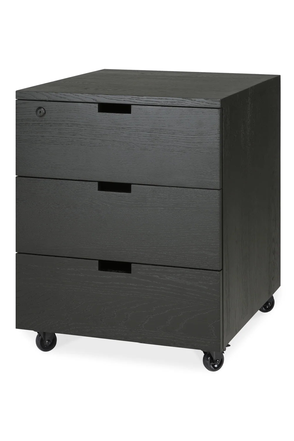 Luxury Modern Billy Solid Oak 3-Drawer Unit European Style for Villa